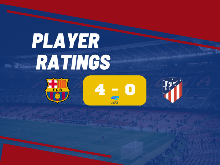 Player Ratings: Barcelona Femeni vs Atletico Madrid