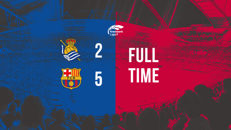 Real Sociedad vs FC Barcelona Femeni _ Full Time