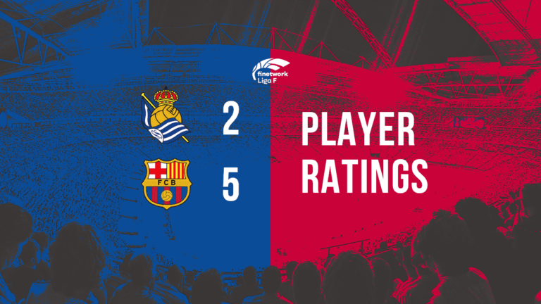 Real Sociedad 2-5 FC Barcelona Femeni: Player Ratings