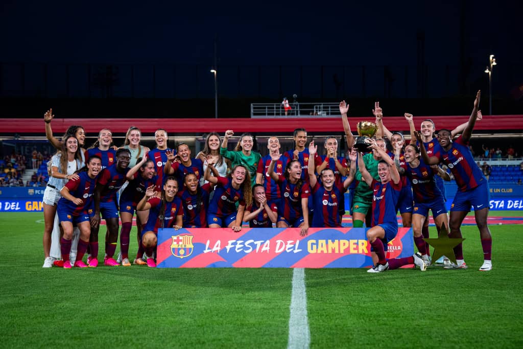 FC Barcelona Femeni team