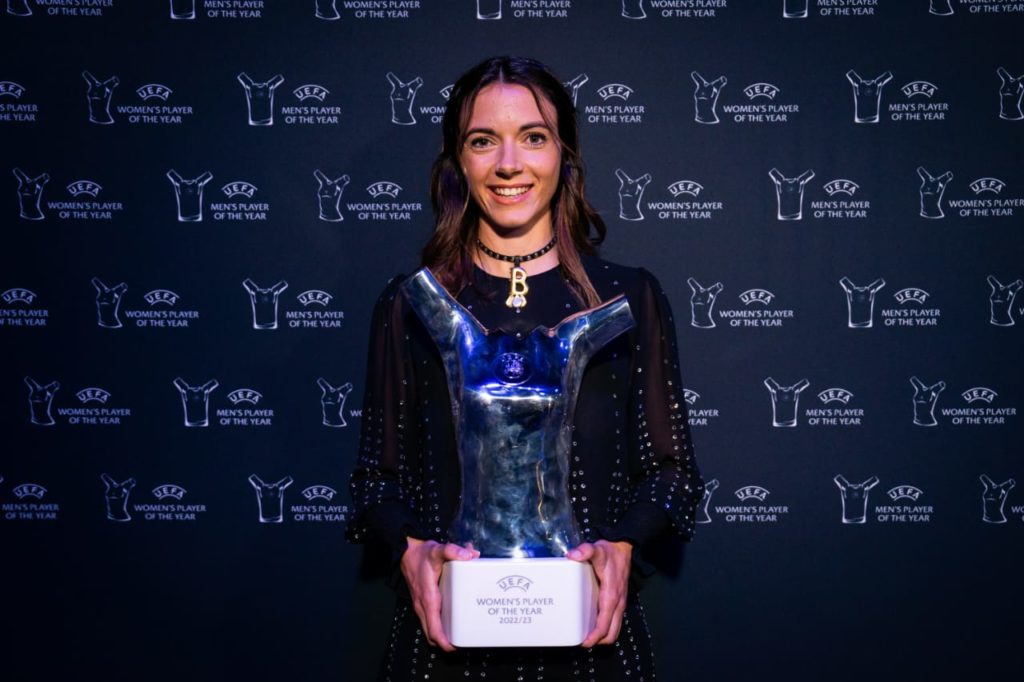 Aitana Bonmati wins UEFA Women's Player of the Year