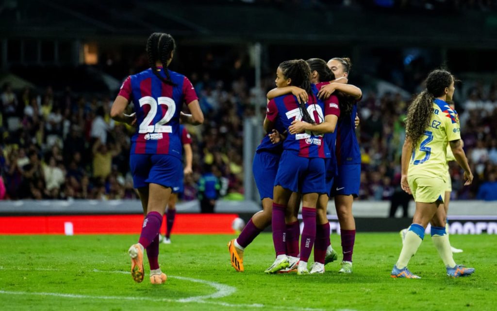 WATCH: Club América Femenil 0-2 FC Barcelona Femeni Highlight