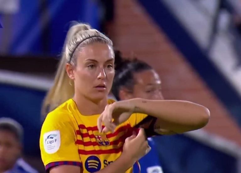 Alexia Putellas against Sporting Huelva