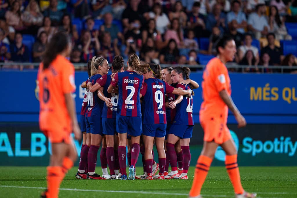 Barcelona Femeni 6 - 0 Valencia Femeni