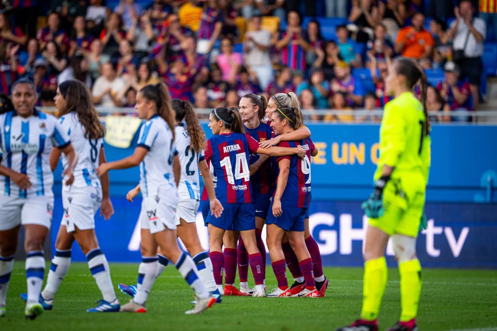 Barcelona Femeni defeat Real Sociedad