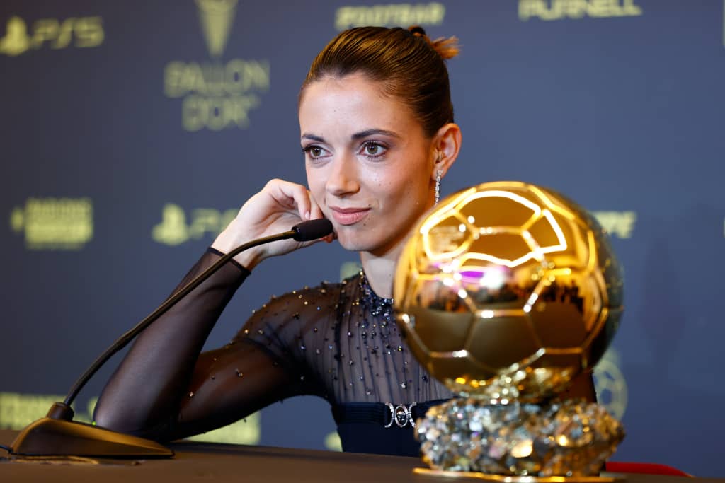 Aitana Bonmati wins 2023 Ballon d'Or award