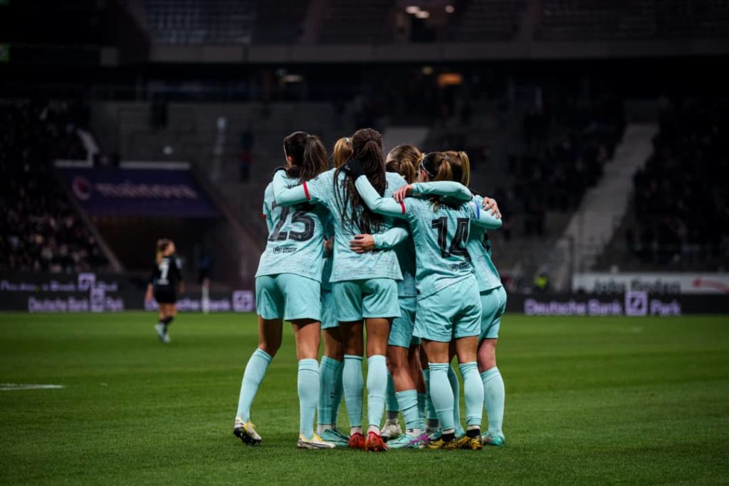 Barcelona Femeni defeat Eintracht Frankfurt 3-1