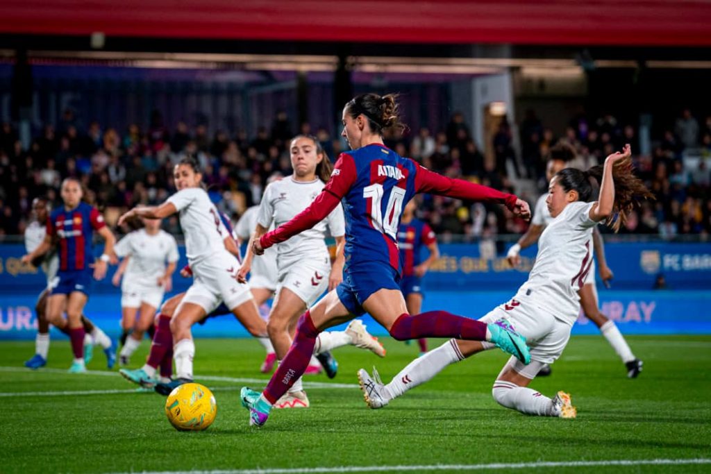 Barcelona Femeni 5-0 Eibar