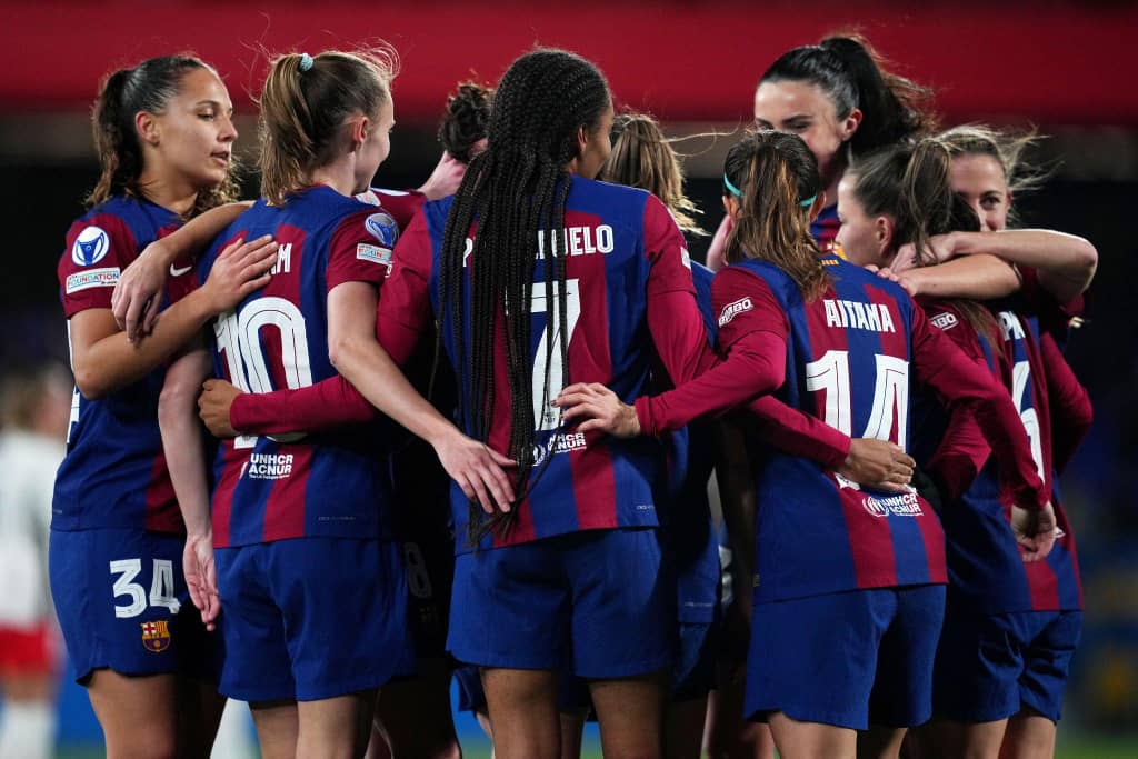 Barcelona Femeni defeat Rosengard 7-0 in the Champions League