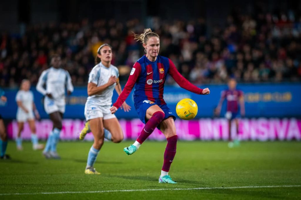 Caroline Graham Hansen scores for Barcelona Femeni