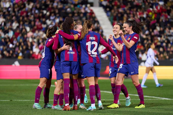 Barcelona Femeni 4-0 Real Madrid Femenino