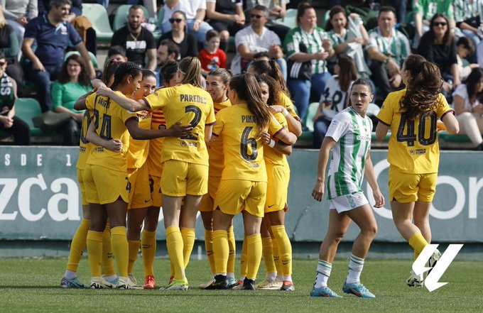Barcelona Femeni 6-0 Real Betis Feminas