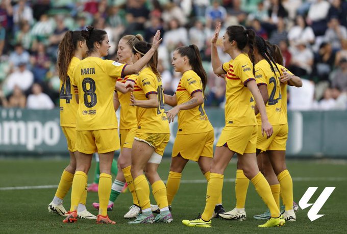 Real Betis Feminas 0-6 Barcelona Femeni