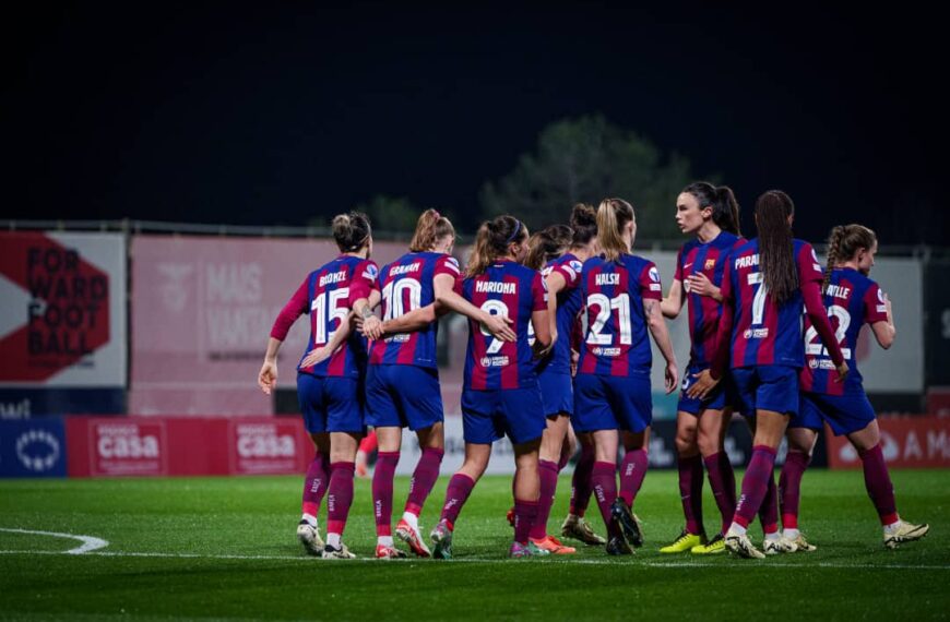 Barcelona Femeni draw 4-4 against Benfica