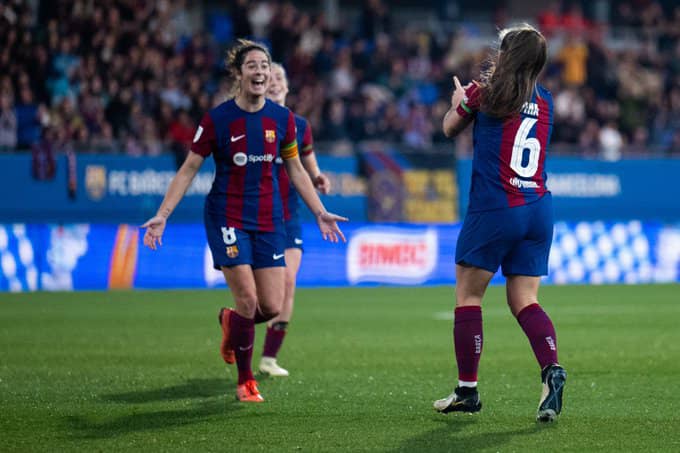 Barcelona Femeni 4-0 Sporting Huelva