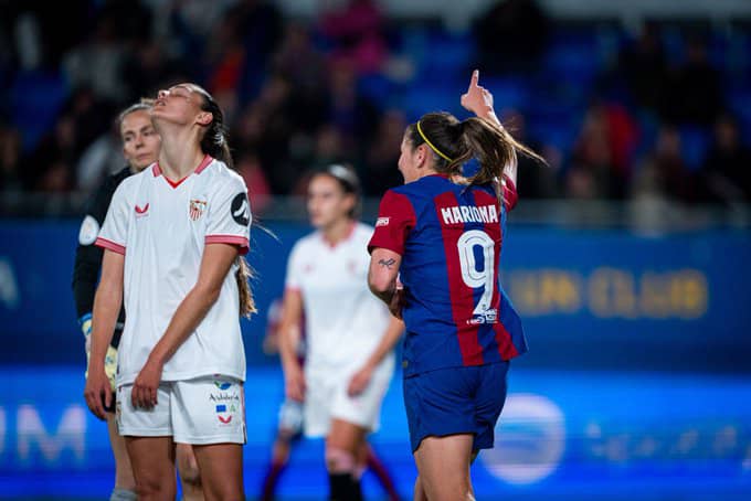 Mariona Caldentey scores brace against Sevilla in the Copa de la Reina quarterfinals