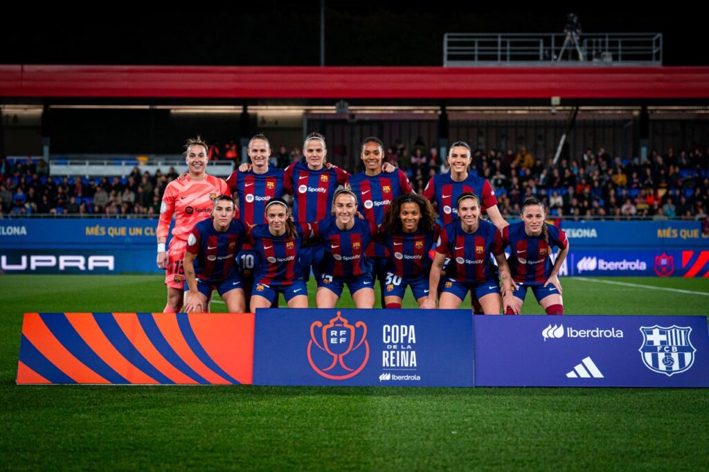 Barcelona Femeni will face Athletic Club in the semifinals of the Copa de La Reina