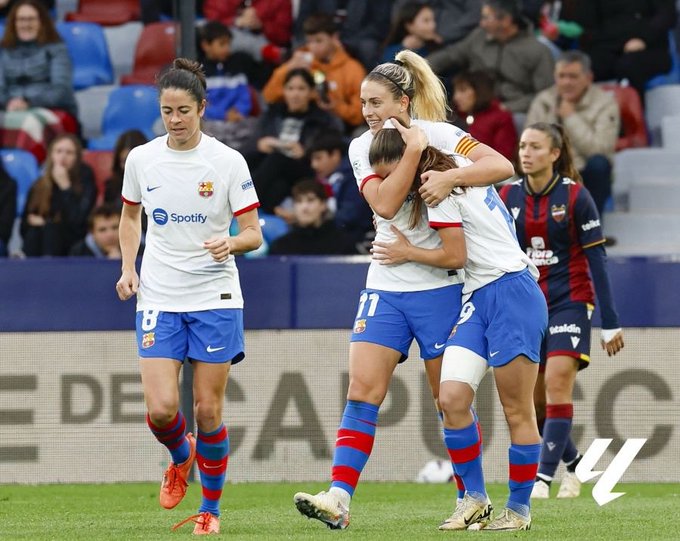 Levante UD 0-5 Barcelona Femeni | Match Highlights