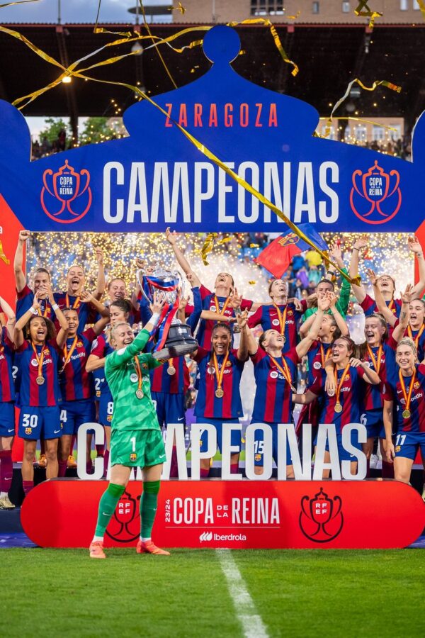 Unstoppable Barcelona Femeni Secures Copa de la Reina Title with Stunning 8-0…